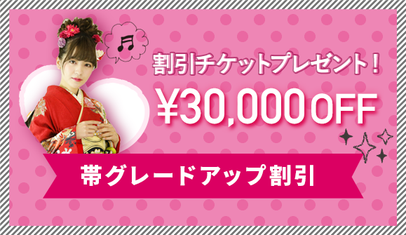30,000円OFF割引チケット